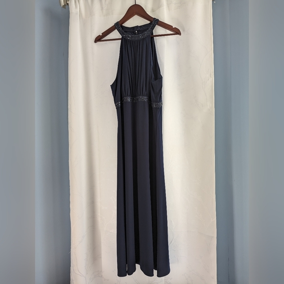 Navy dress by Jessica - Picture 5 of 5